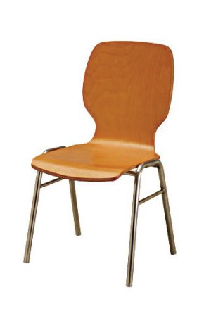 כסא אורח מעץ מדגם פנדר