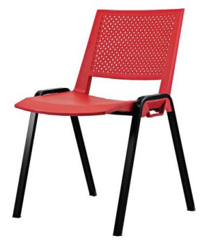 כסא אורח פלסטיק מדגם הדס
