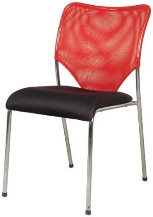 כסא אורח מדגם וייס רשת ללא ידיות