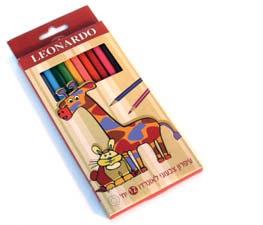 עפרון צבעוני LEONARDO 12