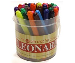 טוש LEONARDO גמבו 36 יח'