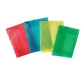 תיק גומי מפלסטיק A4 במגוון צבעים